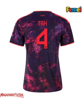 Bayern Munich Jonathan Tah #4 Tricou Fotbal Replică 2026-27 Femei Treilea